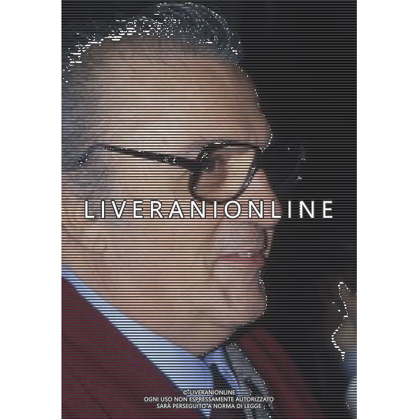 Federico Fellini regista, sceneggiatore, scrittore e fumettista italiano - Retrospettiva nella foto nel 1981 © Archivio / AGENZIA ALDO LIVERANI SAS 