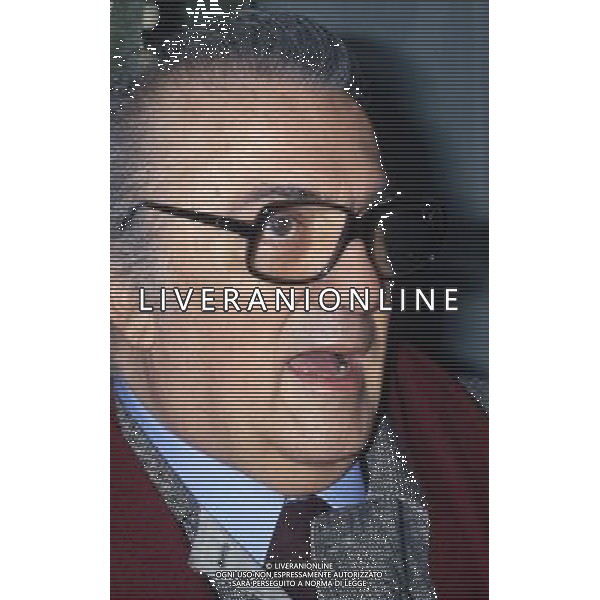 Federico Fellini regista, sceneggiatore, scrittore e fumettista italiano - Retrospettiva nella foto nel 1981 © Archivio / AGENZIA ALDO LIVERANI SAS 