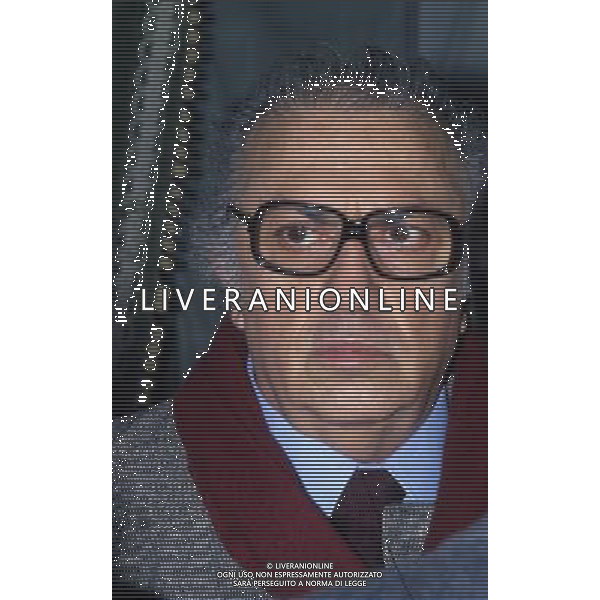Federico Fellini regista, sceneggiatore, scrittore e fumettista italiano - Retrospettiva nella foto nel 1981 © Archivio / AGENZIA ALDO LIVERANI SAS 