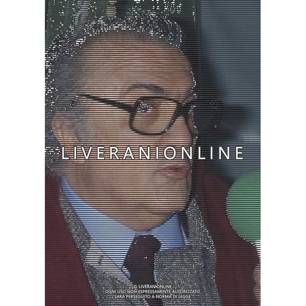 Federico Fellini regista, sceneggiatore, scrittore e fumettista italiano - Retrospettiva nella foto nel 1981 © Archivio / AGENZIA ALDO LIVERANI SAS 