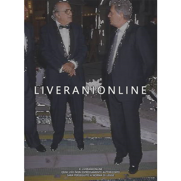 Federico Fellini regista, sceneggiatore, scrittore e fumettista italiano - Retrospettiva nella foto con Sergio Zavoli nel 1985 © Archivio / AGENZIA ALDO LIVERANI SAS 