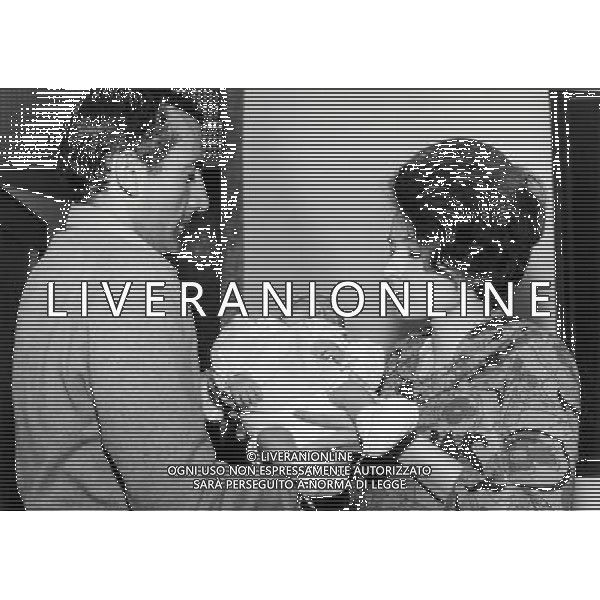 RETROSPETTIVA GIOVANNI LODETTI CALCIATORE NELLA FOTO GIOVANNI LODETTI CON LA FAMIGLIA AG ALDO LIVERANI SAS