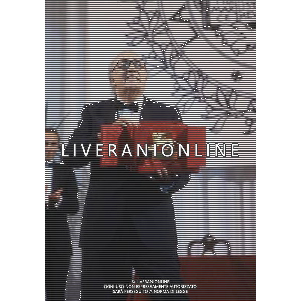Federico Fellini regista, sceneggiatore, scrittore e fumettista italiano - Retrospettiva nella foto nel 1985 © Archivio / AGENZIA ALDO LIVERANI SAS 
