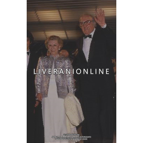 Federico Fellini regista, sceneggiatore, scrittore e fumettista italiano - Retrospettiva nella foto con la moglie Giulietta Masina nel 1987 © Archivio / AGENZIA ALDO LIVERANI SAS 