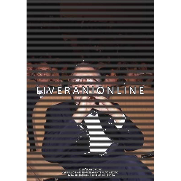 Federico Fellini regista, sceneggiatore, scrittore e fumettista italiano - Retrospettiva nella foto nel 1990 © Archivio / AGENZIA ALDO LIVERANI SAS 