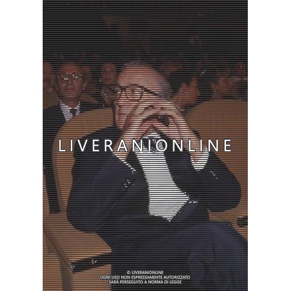Federico Fellini regista, sceneggiatore, scrittore e fumettista italiano - Retrospettiva Â© Archivio / AGENZIA ALDO LIVERANI SAS 