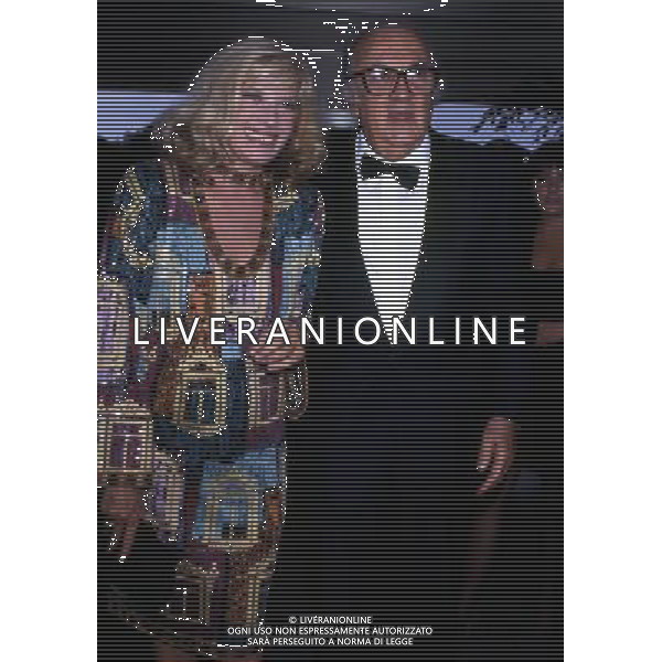 Federico Fellini regista, sceneggiatore, scrittore e fumettista italiano - Retrospettiva nella foto con Monica Vitti nel 1990 © Archivio / AGENZIA ALDO LIVERANI SAS 