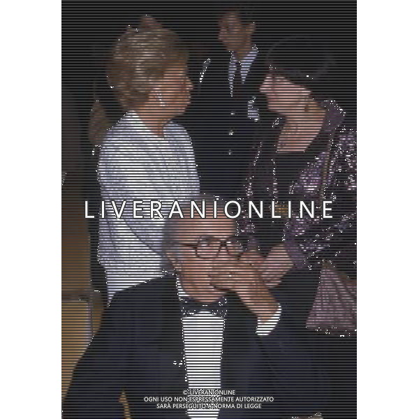Federico Fellini regista, sceneggiatore, scrittore e fumettista italiano - Retrospettiva nella foto con la moglie Giulietta Masina nel 1985 © Archivio / AGENZIA ALDO LIVERANI SAS 