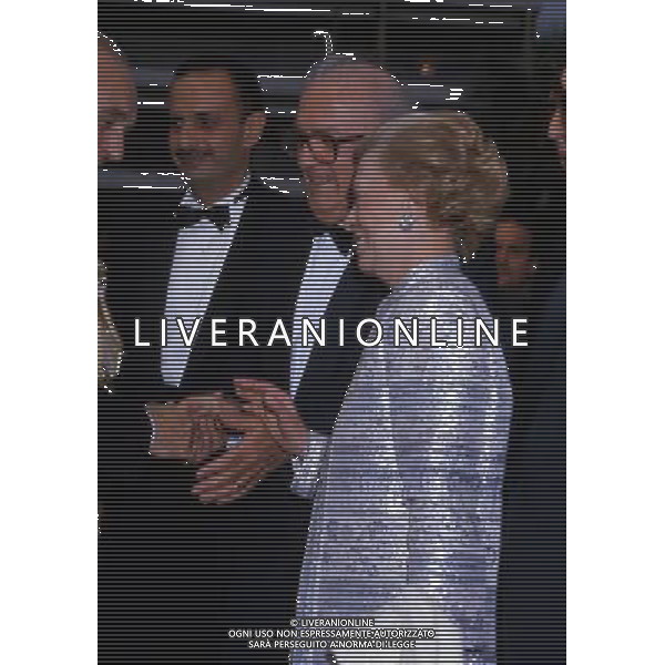 Federico Fellini regista, sceneggiatore, scrittore e fumettista italiano - Retrospettiva nella foto con la moglie Giulietta Masina nel 1987 © Archivio / AGENZIA ALDO LIVERANI SAS 