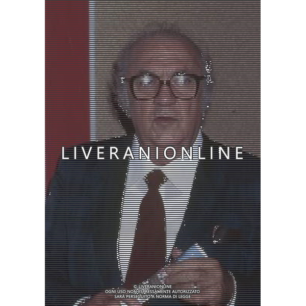 Federico Fellini regista, sceneggiatore, scrittore e fumettista italiano - Retrospettiva Â© Archivio / AGENZIA ALDO LIVERANI SAS 