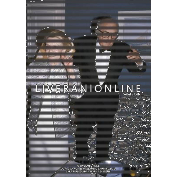 Federico Fellini regista, sceneggiatore, scrittore e fumettista italiano - Retrospettiva nella foto con la moglie Giulietta Masina nel 1987 © Archivio / AGENZIA ALDO LIVERANI SAS 