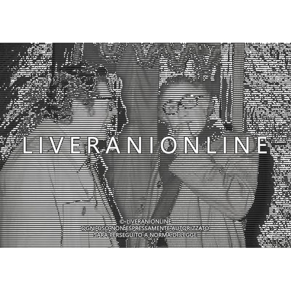 Federico Fellini regista, sceneggiatore, scrittore e fumettista italiano - Retrospettiva nella foto con Marcello Mastroianni a Milano nel 1980 © Archivio / AGENZIA ALDO LIVERANI SAS 