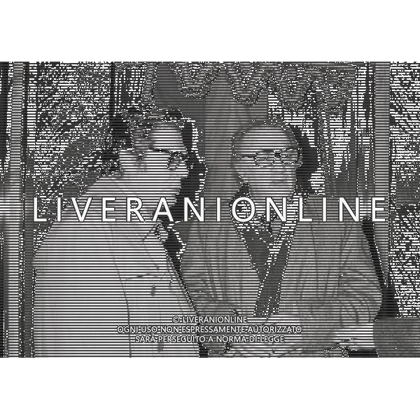 Federico Fellini regista, sceneggiatore, scrittore e fumettista italiano - Retrospettiva nella foto con Marcello Mastroianni a Milano nel 1980 © Archivio / AGENZIA ALDO LIVERANI SAS 