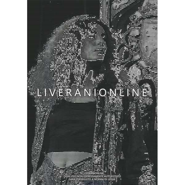 1982 MILANO TRASMISSIONE TELEVISIVA HAPPY MAGIC NELLA FOTO LOREDANA BERTE\' AG ALDO LIVERANI SAS