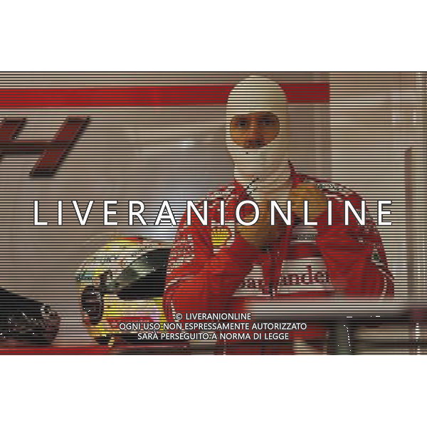 Sebastian Vettel (GER) Ferrari. 16.09.2017. Formula 1 World Championship, Rd 14, Singapore Grand Prix, Marina Bay Street Circuit, Singapore, Qualifying Day. AG ALDO LIVERANI SAS ONLY ITALY