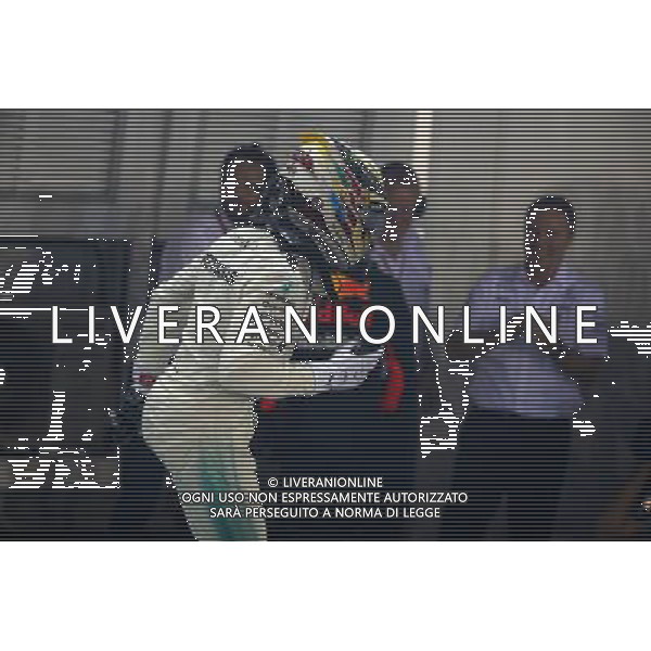 1st place Lewis Hamilton (GBR) Mercedes AMG F1. 17.09.2017. Formula 1 World Championship, Rd 14, Singapore Grand Prix, Marina Bay Street Circuit, Singapore, Race Day. AG ALDO LIVERANI SAS ONLY ITALY