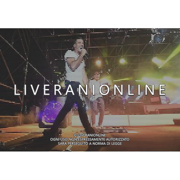  BOLOGNA 17-09-2017 CONCERTO DI FRANCESCO GABBANI ALLA FESTA DELL\'UNITA\' AG ALDO LIVERANI SAS
