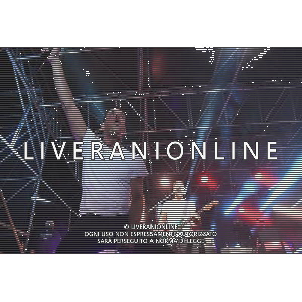  BOLOGNA 17-09-2017 CONCERTO DI FRANCESCO GABBANI ALLA FESTA DELL\'UNITA\' AG ALDO LIVERANI SAS