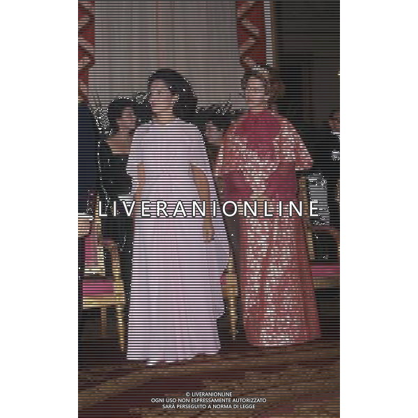 RETROSPETTIVA GIOVANNI LEONE POLITICO E PRESIDENTE DELLA REPUBBLICA ITALIANA NELLA FOTO MOGLIE DI GIOVANNI LEONE VITTORIA MICCHITTO AG ALDO LIVERANI SAS