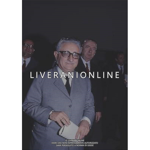 RETROSPETTIVA GIOVANNI LEONE POLITICO E PRESIDENTE DELLA REPUBBLICA ITALIANA NELLA FOTO GIOVANNI LEONE AG ALDO LIVERANI SAS