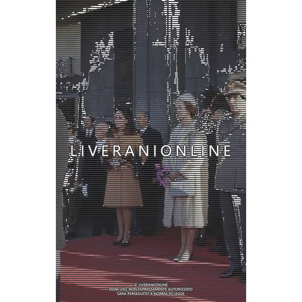 RETROSPETTIVA GIOVANNI LEONE POLITICO E PRESIDENTE DELLA REPUBBLICA ITALIANA NELLA FOTO MOGLIE DI GIOVANNI LEONE VITTORIA MICCHITTO AG ALDO LIVERANI SAS