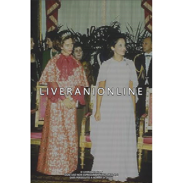 RETROSPETTIVA GIOVANNI LEONE POLITICO E PRESIDENTE DELLA REPUBBLICA ITALIANA NELLA FOTO LA MOGLIE DI GIOVANNI LEONE VITTORIA MICCHITTO AG ALDO LIVERANI SAS