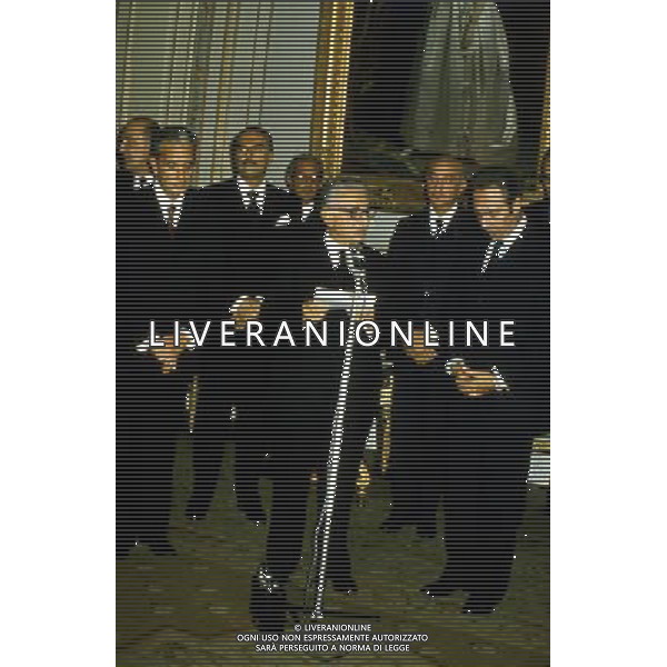 RETROSPETTIVA GIOVANNI LEONE POLITICO E PRESIDENTE DELLA REPUBBLICA ITALIANA NELLA FOTO GIOVANNI LEONE AG ALDO LIVERANI SAS