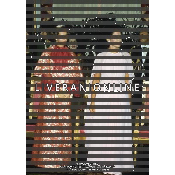 RETROSPETTIVA GIOVANNI LEONE POLITICO E PRESIDENTE DELLA REPUBBLICA ITALIANA NELLA FOTO LA MOGLIE DI GIOVANNI LEONE VITTORIA MICCHITTO AG ALDO LIVERANI SAS