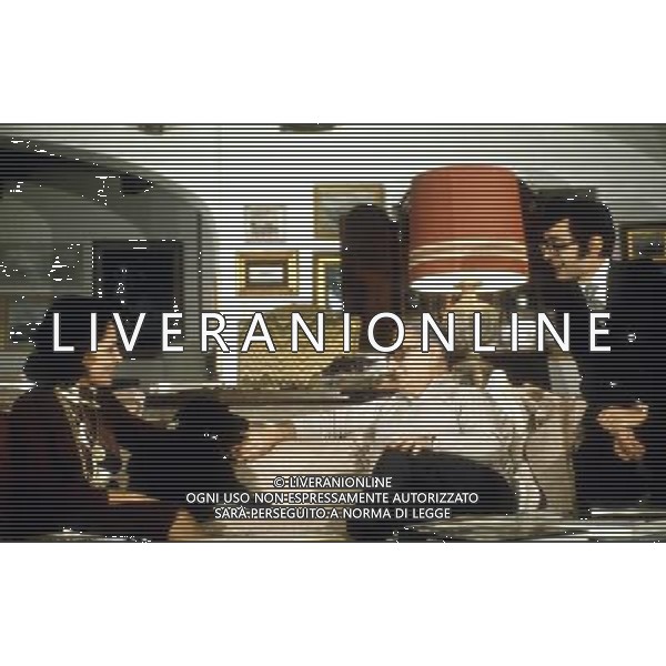 RETROSPETTIVA GIOVANNI LEONE POLITICO E PRESIDENTE DELLA REPUBBLICA ITALIANA NELLA FOTO GIOVANNI LEONE CON LA MOGLIE VITTORIA MICCHITTO E IL FIGLIO AG ALDO LIVERANI SAS