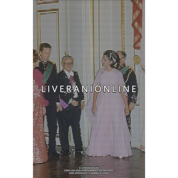 RETROSPETTIVA GIOVANNI LEONE POLITICO E PRESIDENTE DELLA REPUBBLICA ITALIANA NELLA FOTO GIOVANNI LEONE CON LA MOGLIE VITTORIA MICCHITTO AG ALDO LIVERANI SAS