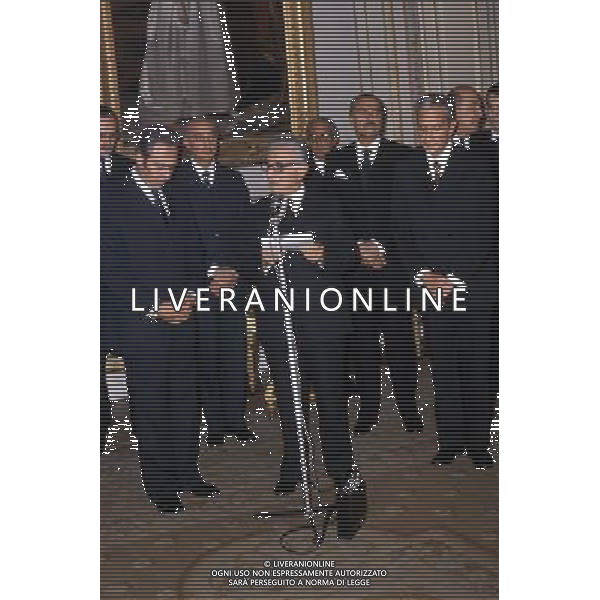 RETROSPETTIVA GIOVANNI LEONE POLITICO E PRESIDENTE DELLA REPUBBLICA ITALIANA NELLA FOTO GIOVANNI LEONE AG ALDO LIVERANI SAS