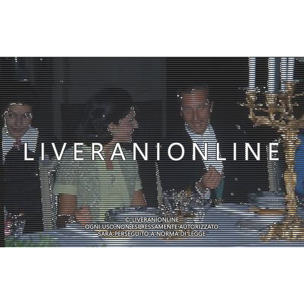 RETROSPETTIVA GIOVANNI LEONE POLITICO E PRESIDENTE DELLA REPUBBLICA ITALIANA NELLA FOTO GIOVANNI LEONE LA MOGLIE VITTORIA MICCHITTO AG ALDO LIVERANI SAS