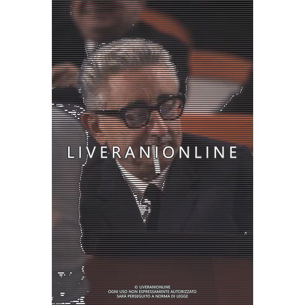 RETROSPETTIVA GIOVANNI LEONE POLITICO E PRESIDENTE DELLA REPUBBLICA ITALIANA NELLA FOTO GIOVANNI LEONE AG ALDO LIVERANI SAS