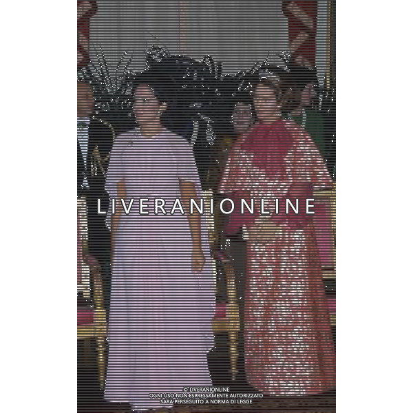 RETROSPETTIVA GIOVANNI LEONE POLITICO E PRESIDENTE DELLA REPUBBLICA ITALIANA NELLA FOTO GIOVANNI LEONE LA MOGLIE VITTORIA MICCHITTO AG ALDO LIVERANI SAS