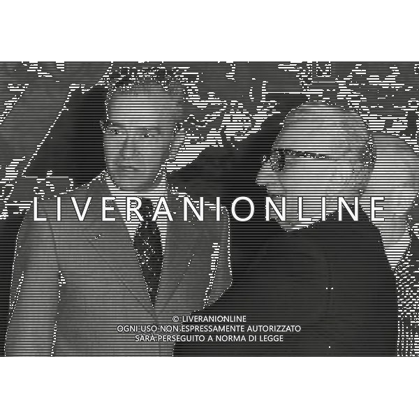 RETROSPETTIVA GIOVANNI LEONE POLITICO E PRESIDENTE DELLA REPUBBLICA ITALIANA NELLA FOTO GIOVANNI LEONE CON PIETRO INGRAO AG ALDO LIVERANI SAS
