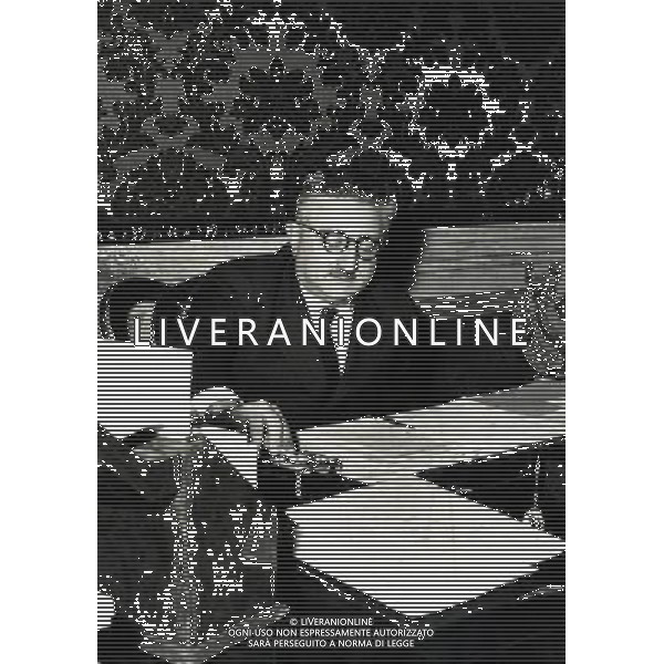 RETROSPETTIVA GIOVANNI LEONE POLITICO E PRESIDENTE DELLA REPUBBLICA ITALIANA NELLA FOTO GIOVANNI LEONE AG ALDO LIVERANI SAS