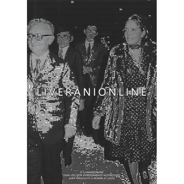 RETROSPETTIVA GIOVANNI LEONE POLITICO E PRESIDENTE DELLA REPUBBLICA ITALIANA NELLA FOTO GIOVANNI LEONE CON LA MOGLIE VITTORIA MICCHITTO AG ALDO LIVERANI SAS