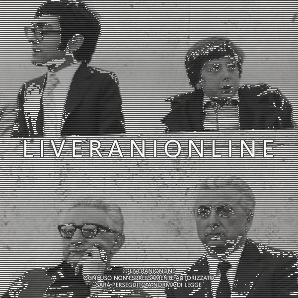 RETROSPETTIVA GIOVANNI LEONE POLITICO E PRESIDENTE DELLA REPUBBLICA ITALIANA NELLA FOTO GIOVANNI LEONE CON ARTEMIO FRANCHI AG ALDO LIVERANI SAS