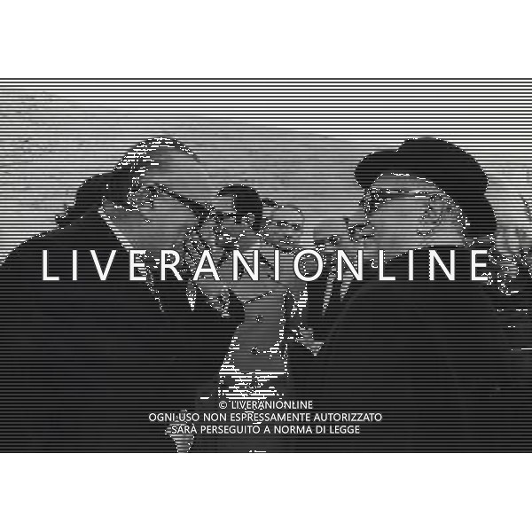 RETROSPETTIVA GIOVANNI LEONE POLITICO E PRESIDENTE DELLA REPUBBLICA ITALIANA NELLA FOTO GIOVANNI LEONE CON RUMOR MARIANO AG ALDO LIVERANI SAS