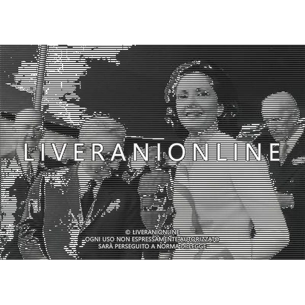 RETROSPETTIVA GIOVANNI LEONE POLITICO E PRESIDENTE DELLA REPUBBLICA ITALIANA NELLA FOTO GIOVANNI LEONE CON LA MOGLIE VITTORIA MICCHITTO AG ALDO LIVERANI SAS