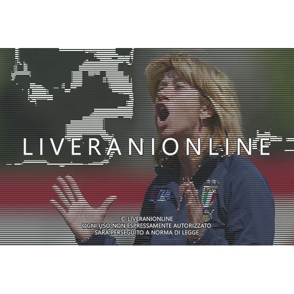 Genova 13/04/2005 Amichevole Italia-Danimarca femminile nella foto: Carolina Morace foto Filippo Venezia / AG.Aldo Liverani 