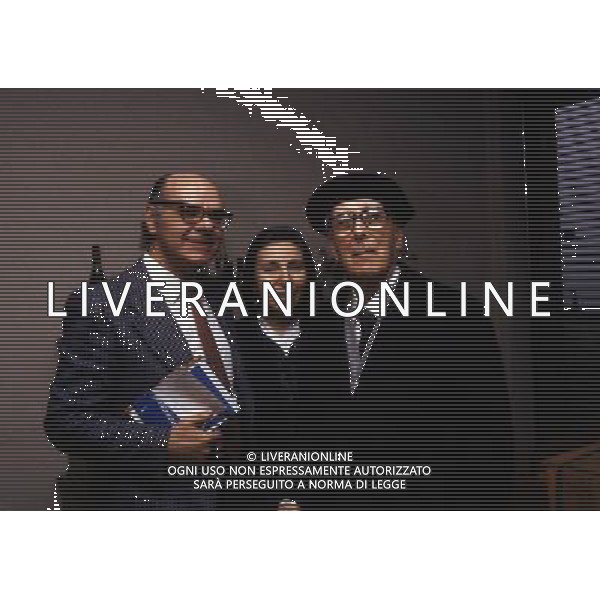 RETROSPETTIVA GIUSEPPE PREZZOLINI GIORNALISTA SCRITTORE EDITORE NELLA FOTO GIUSEPPE PREZZOLINI AG ALDO LIVERANI SAS
