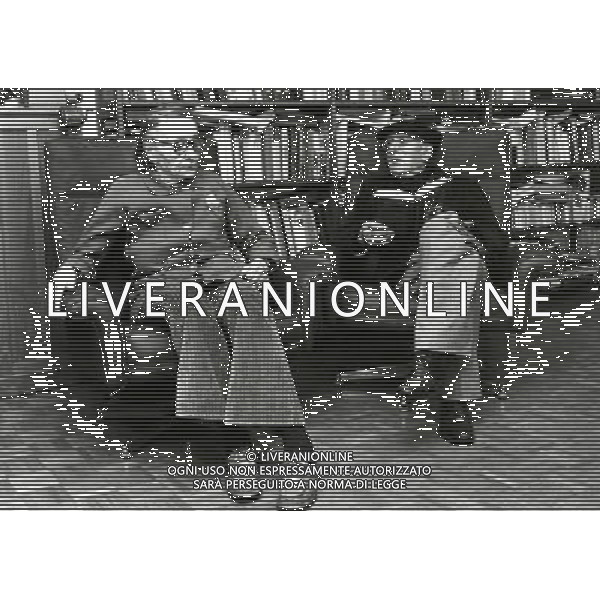 RETROSPETTIVA GIUSEPPE PREZZOLINI GIORNALISTA SCRITTORE EDITORE NELLA FOTO GIUSEPPE PREZZOLINI CON LA MOGLIE AG ALDO LIVERANI SAS