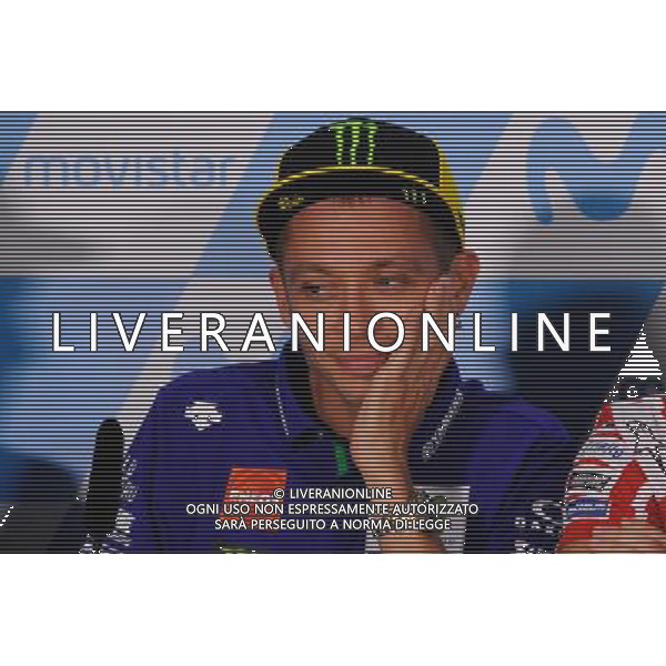 21.09.2017.Motorland,Aragon, Spagna. Valentino Rossi FOTO G.PIAZZOLLA-AG ALDO LIVERANI SAS