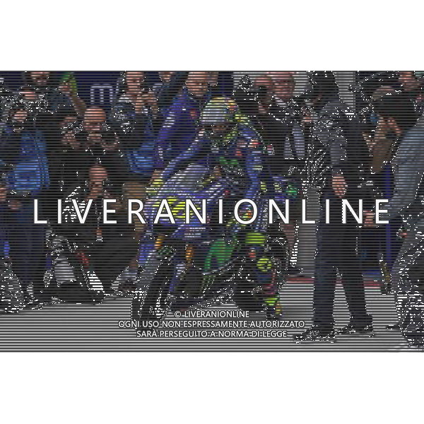 22.09.2017.Motorland Aragon, Alcaniz, Spagna. Valentino Rossi foto g. piazzolla-ag aldo liverani sas