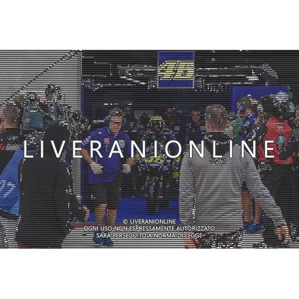 22.09.2017.Motorland Aragon, Alcaniz, Spagna. Valentino Rossi foto g. piazzolla-ag aldo liverani sas