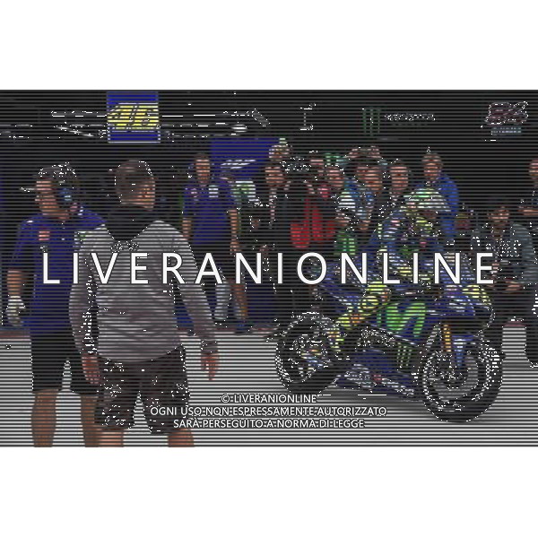 22.09.2017.Motorland Aragon, Alcaniz, Spagna. Valentino Rossi foto g. piazzolla-ag aldo liverani sas