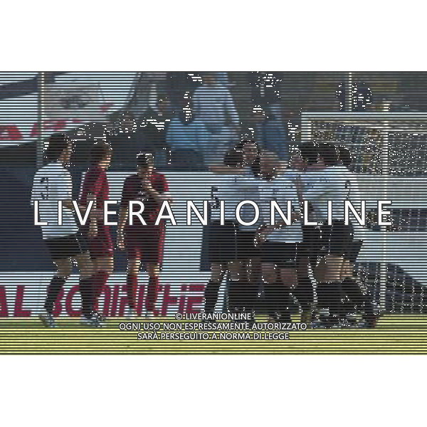 Spezia - Cittadella Coppa Italia Serie C 13/04/2005 nella foto esultanza dopo il secondo gol dello spezia ph filippo venezia/agenzia aldo liverani