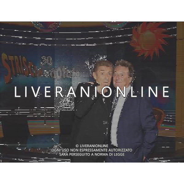 Cologno Monzese, ( MI ) 22/09/2016 Mediaset - Photocall Striscia la Notizia Nella foto: Ezio Greggio e Enzo Iacchetti PH Lauro Montagnini AG ALDO LIVERANI SAS