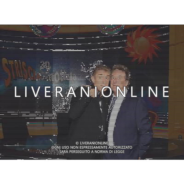 Cologno Monzese, ( MI ) 22/09/2016 Mediaset - Photocall Striscia la Notizia Nella foto: Ezio Greggio e Enzo Iacchetti PH Lauro Montagnini AG ALDO LIVERANI SAS